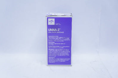 Medline NONUNNA14 Unna-Z Zinc Paste Bandage 4 inch x 10 Yd Dressing